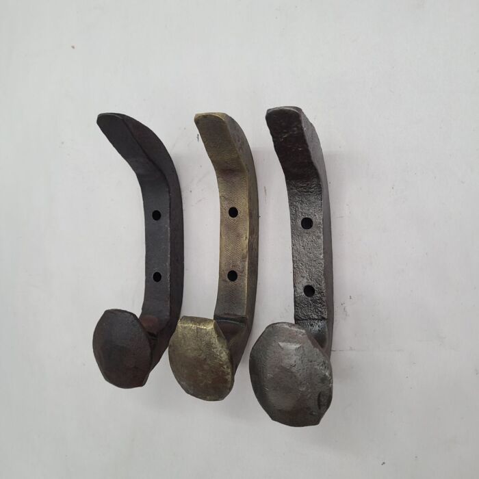 Railroad Spike Double Coat Hook