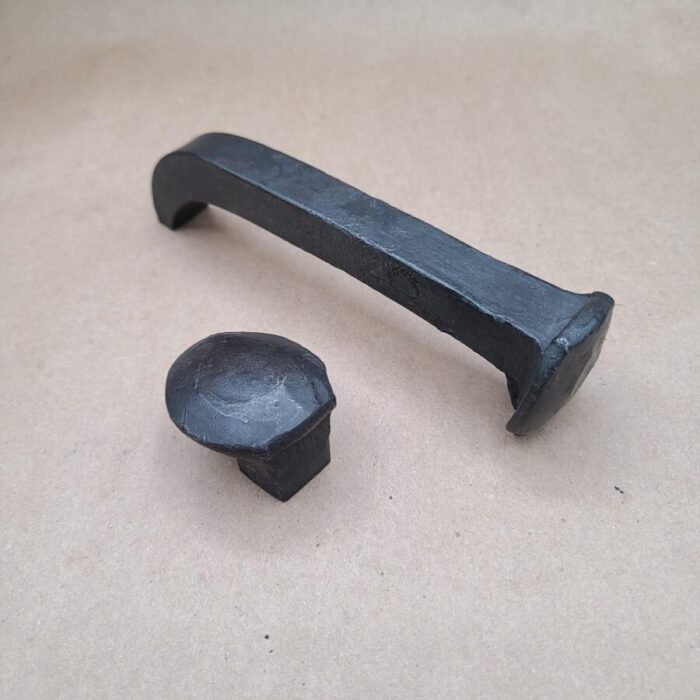 Railroad Spike Pull and Knob