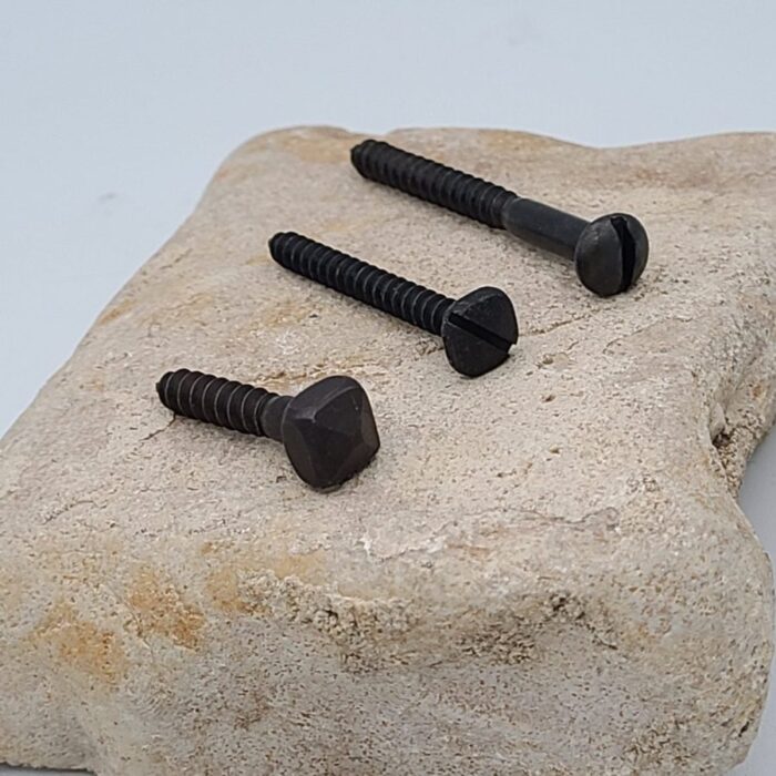 Decorative Pyramid Acorn Round Slotted Head Screws 10 Pack - Image 3