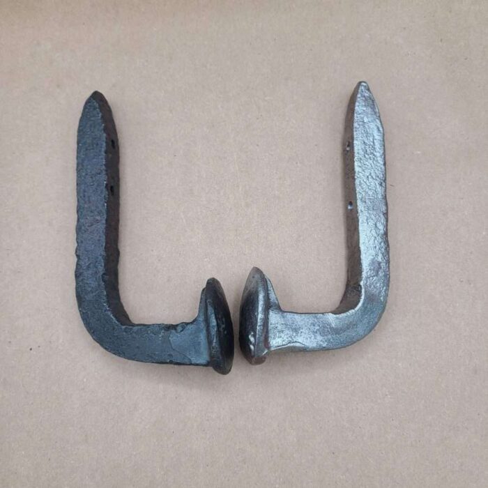 Railroad Spike Coat Hook Single Bend - Image 3