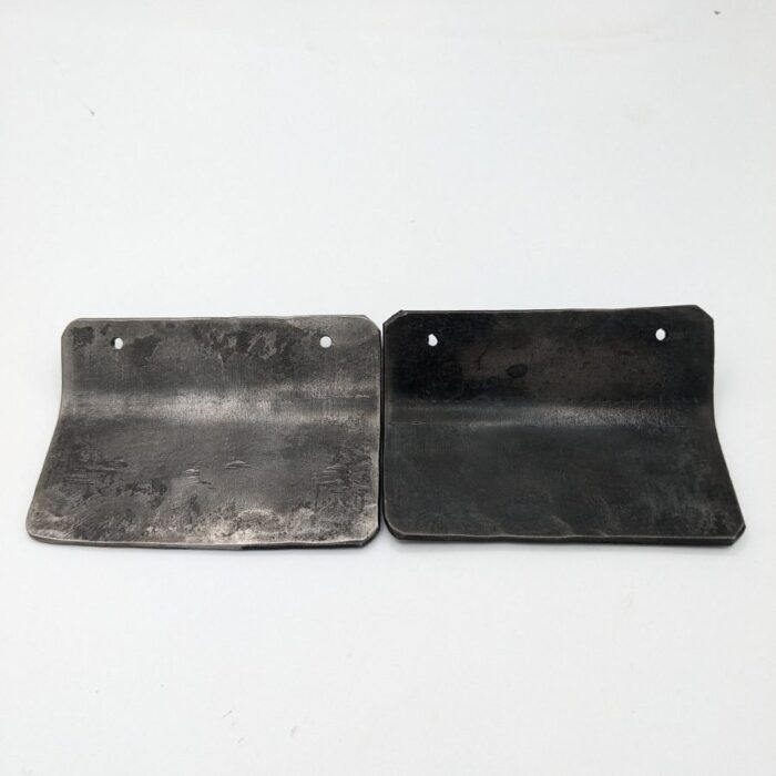 Hammered Iron Finger Pull Front Mount - Image 3