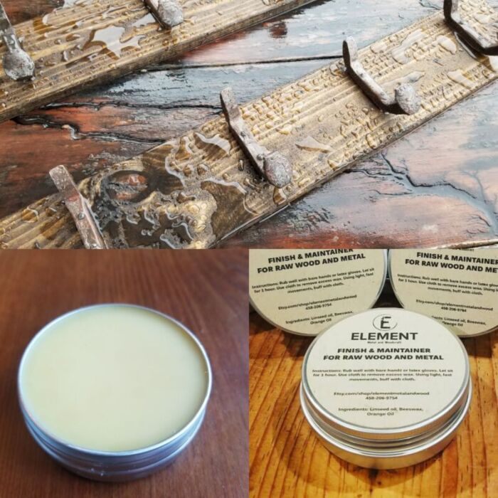 Metal and Wood Paste Wax