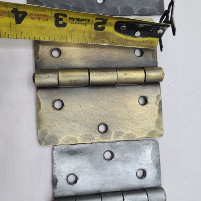 Rustic Hammered Butt Hinge (Set of 2) - Image 4