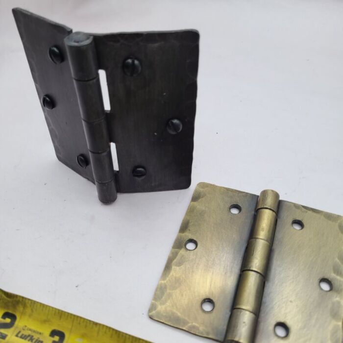Rustic Hammered Butt Hinge (Set of 2) - Image 7