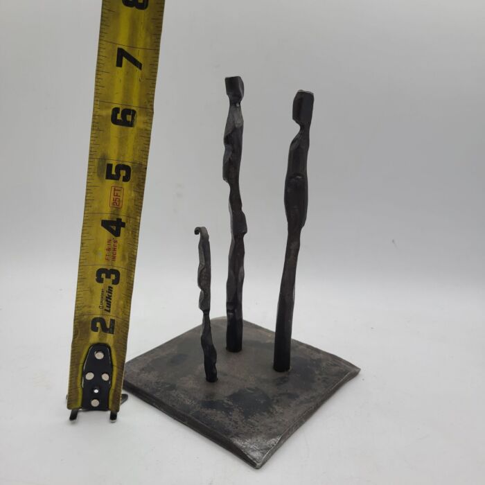 Metal Table Sculpture - Family- Modern Abstract Art - Image 5