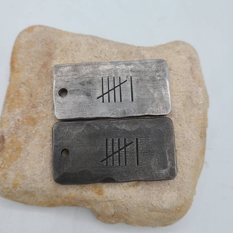 Iron Anniversary Keychain - 6 Year Anniversary Gift - Image 2
