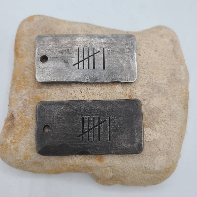 Iron Anniversary Keychain - 6 Year Anniversary Gift