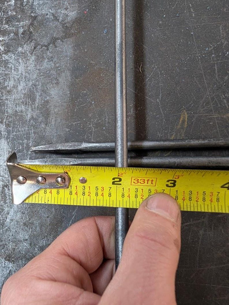 Hand-Forged Iron Roasting Stick - Image 5